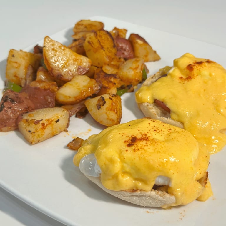 Delicious Eggs Benedict Awaits