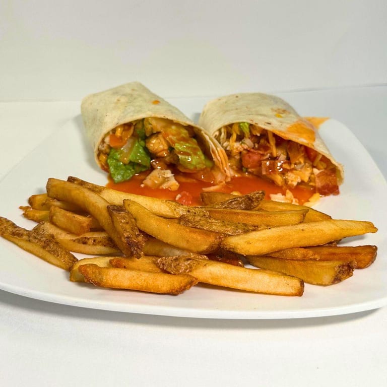 Delicious Buffalo Chicken Wrap