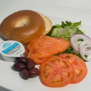 TOASTED BAGEL - ALL THE WAY