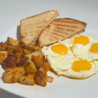 FOUR EGGS BREAKFAST