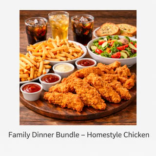 Homestyle Chicken Dinner